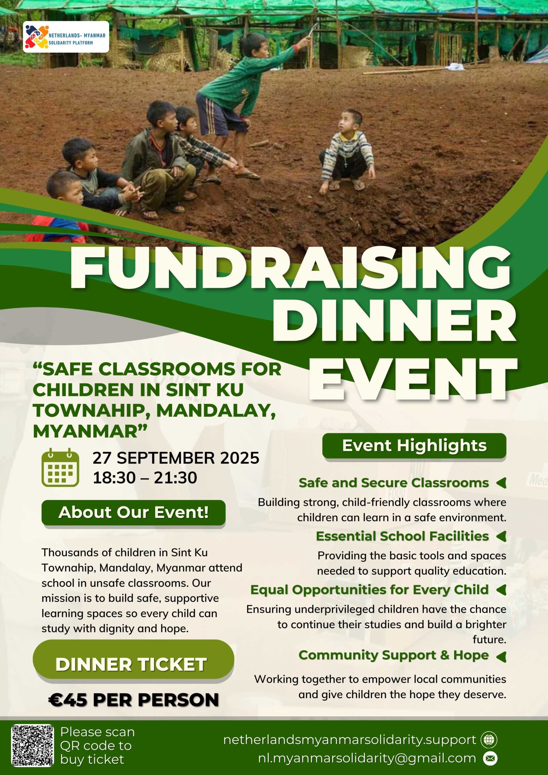fundraising dinner event - V1